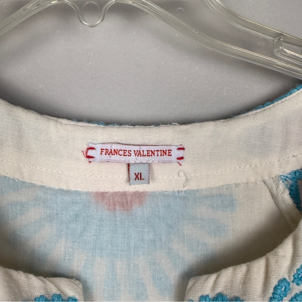 Frances Valentine Embroidered Aster Maxi Charming Caftan - Picture 4 of 8